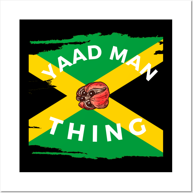 Yaad Man Thing Design Wall Art by Proway Design